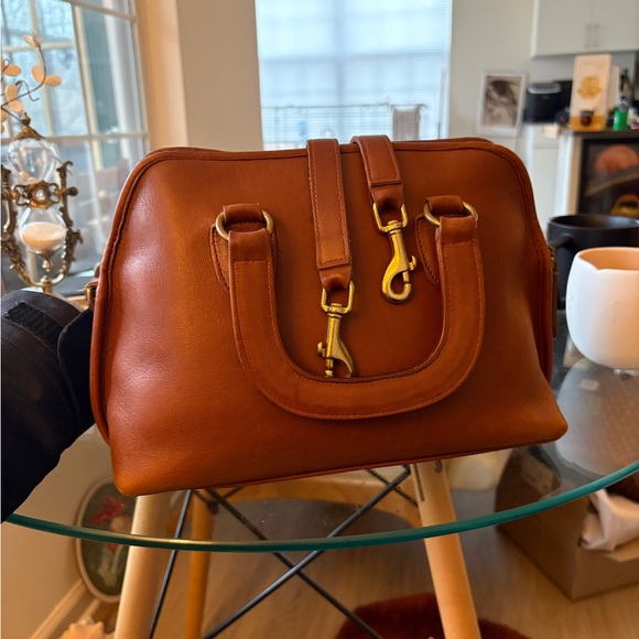 Vintage Coach Baxter Bag | British Tan | USA | Pre-1994 Era | 9903 | Crossbody - Picture 9 of 16